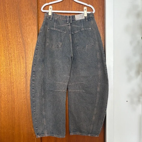 We The Free Good Luck Mid-Rise Barrel Jeans - Picture 2 of 3